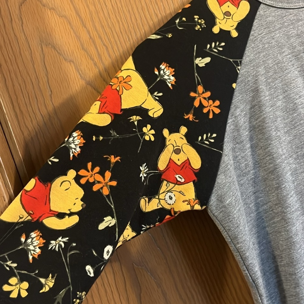 Disney LuLaRoe Girls Winnie the Pooh Shirt Size 10 - Picture 2 of 5